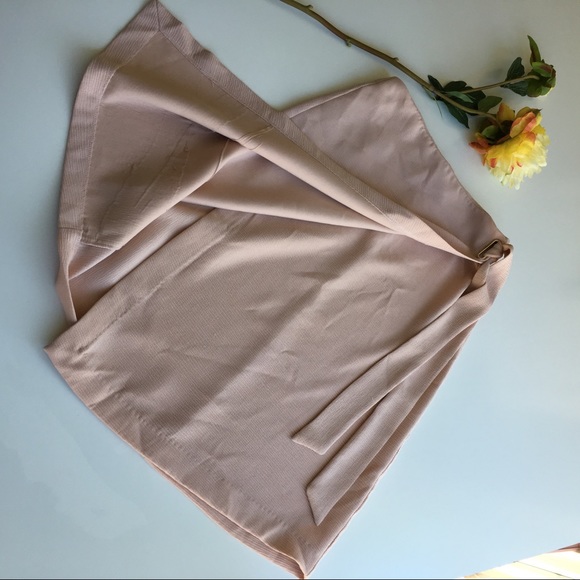 Trendy Lucy Paris Blush Pencil/Midi Skirt - Picture 3 of 7